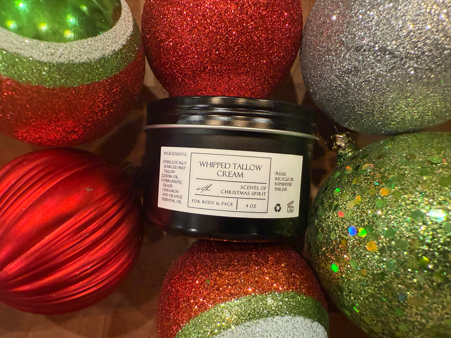 Christmas Spirit Whipped Tallow